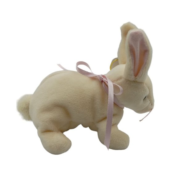 Ty Beanie Baby - Nibbler the Bunny Rabbit 1998 - Picture 3 of 11